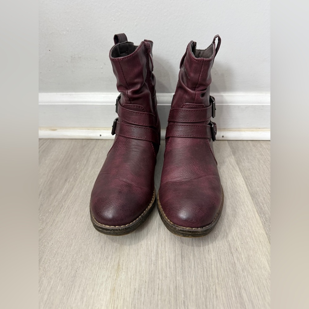 Patrizia Elegant Maroon Ankle‎ Boots for Women